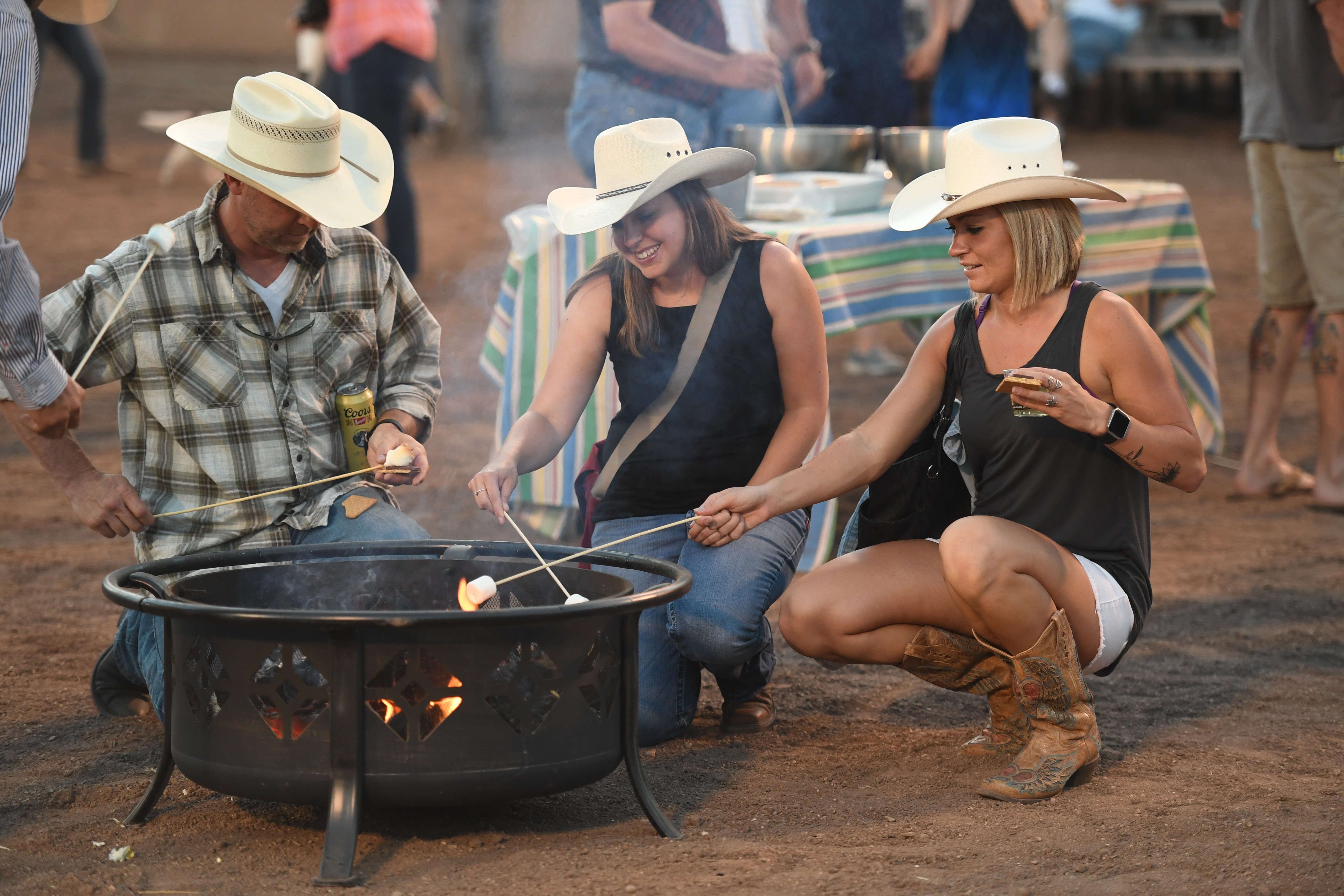 The fourth COS Rodeo of the summer took place Wednesday, July 6, 2016 at the Norris-Penrose Event Center. The event resumes for four consecutive Wednesday nights at 5pm beginning July 27th. Tickets art $34 and include dinner, rodeo and a concert. Visitors can even participate in certain selected events. Photo by Mark Reis, The Gazette